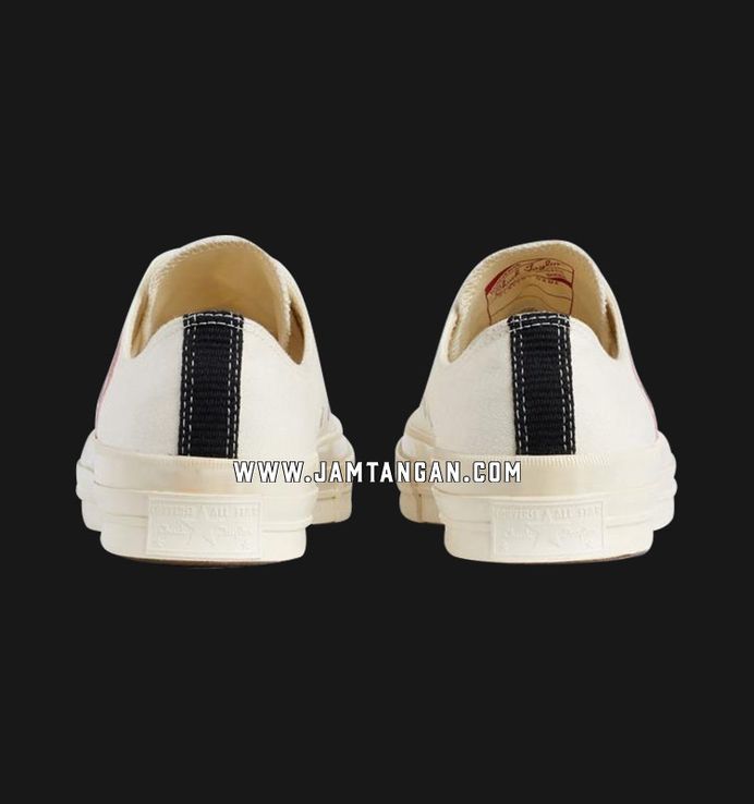 COMME DES GARCONS PLAY X CONVERSE CONVERSE BIG HEART LOW TOP
